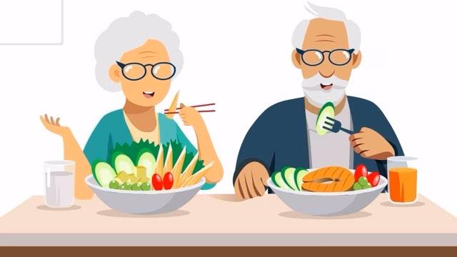 Rau xanh lá đậm là nguồn cung cấp canxi dồi dào và an toàn mà người cao tuổi nên bổ sung thường xuyên vào thực đơn hàng ngày.
